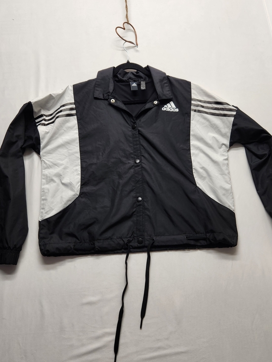 adidas Jackets & Blazers - ⭐️Adidas Women’s Team Track Jacket Black Large L Gorpcore Sporty Streetwear